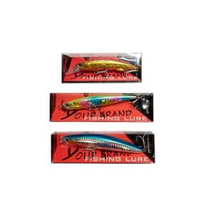 Pacote de isca de pesca, 3 peças SP Minnow 25-40 g com olhos de peixe 3D