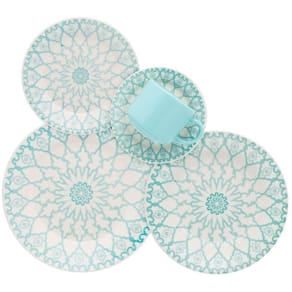 Aparelho de jantar/chá 20 peças biona donna mandala oxford