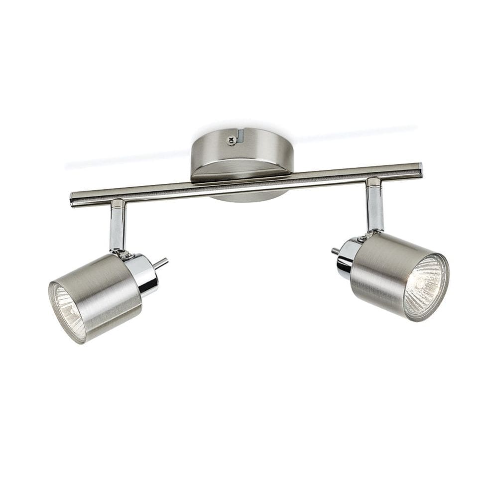 Lâmpada de parede Spotlight Porta 2xGU-10 Philips Silver