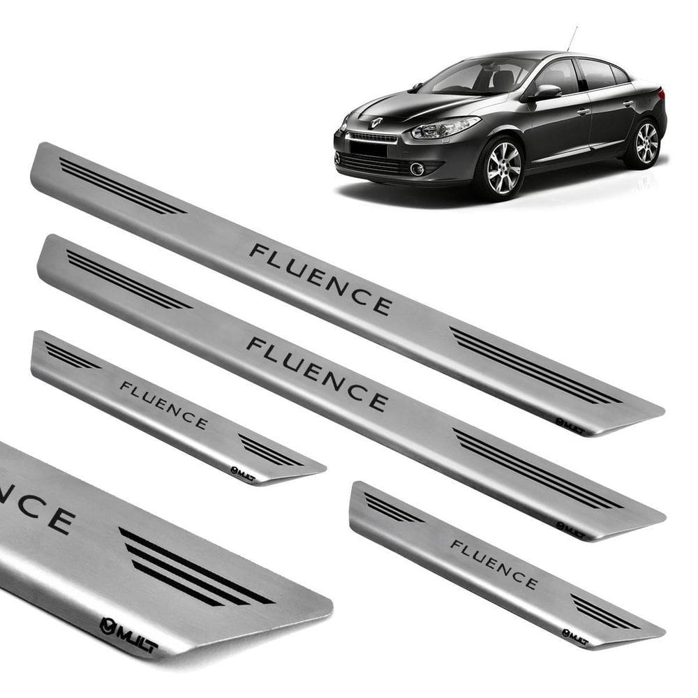 Soleira aço inox escovado porta mult fluence 12-21