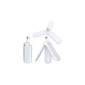 Lampada led 45w pétalas dobrável ajustável forte decoração