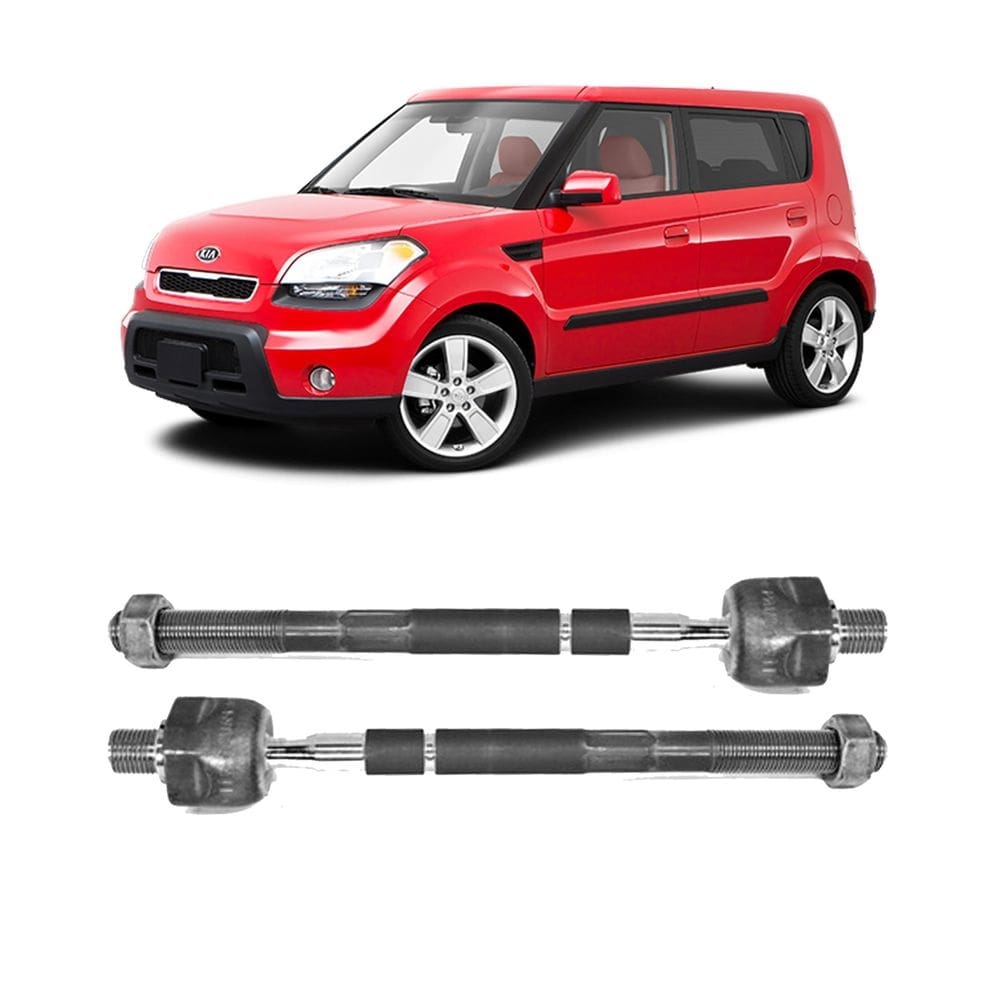 Kit 2 barra braço axial dianteiro kia soul 2009-2012