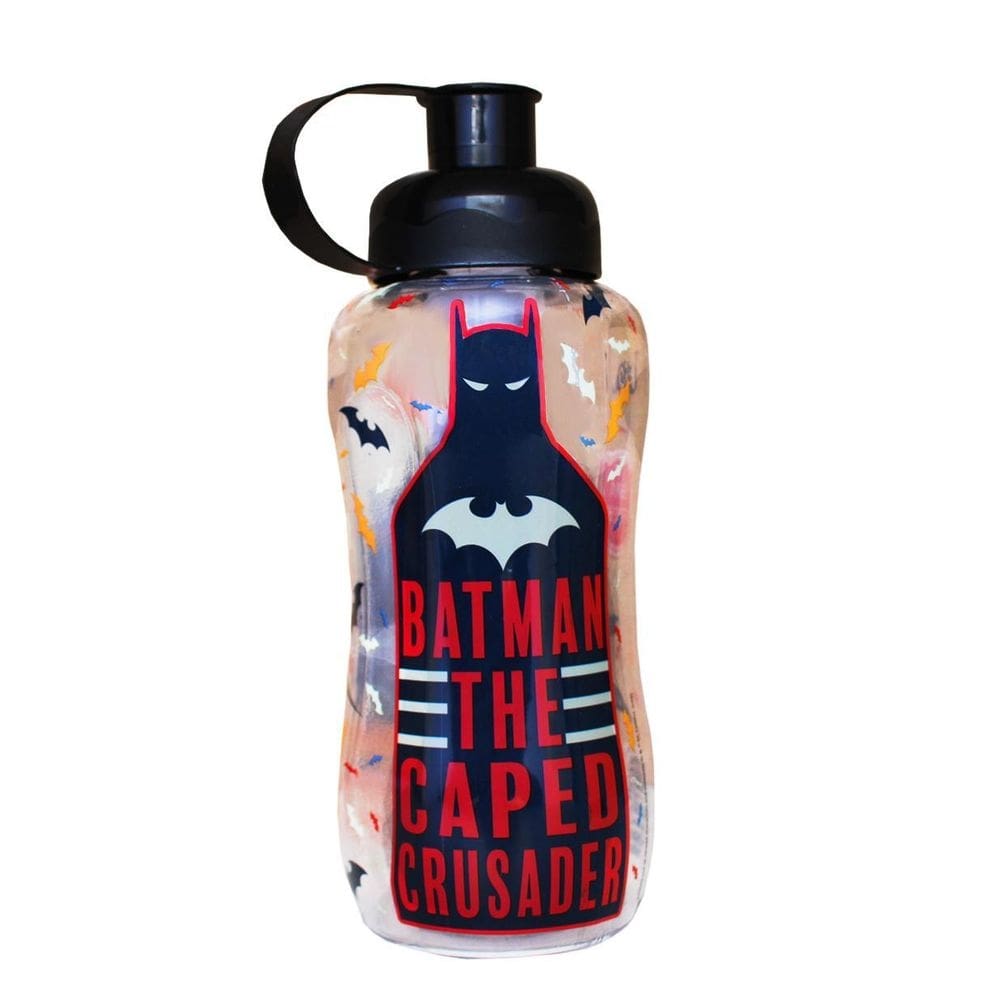 Garrafa squeeze batman caped crusader dc tubo de gelo 550 ml preto