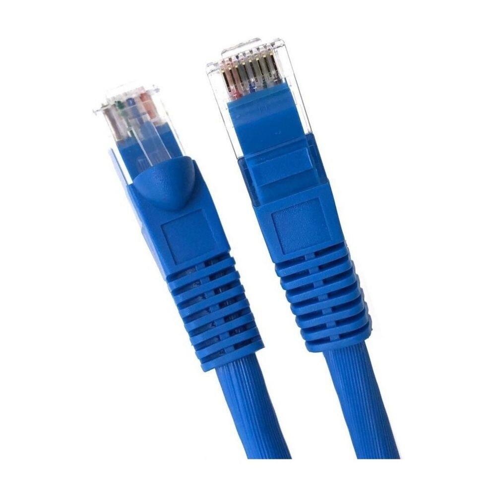 Cabo de rede UTP Cat 6 Lan 20m com luva de conector selada