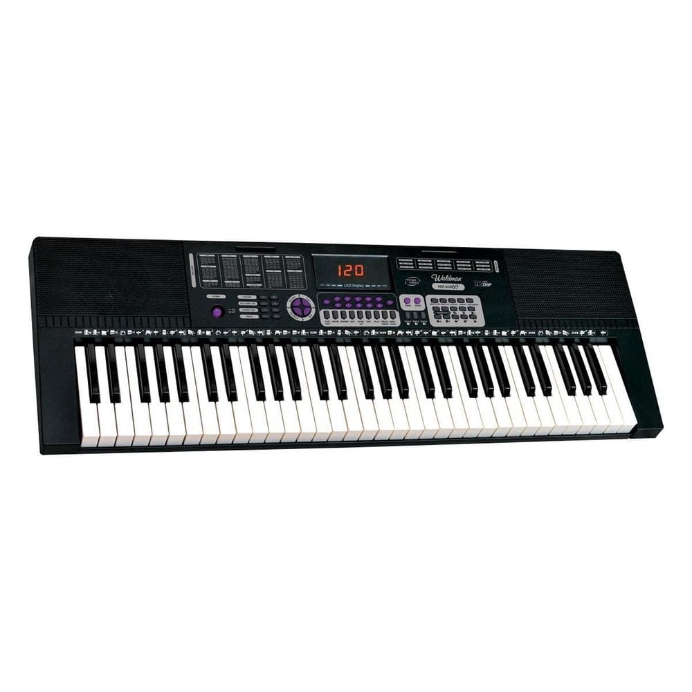 Teclado Musical Waldman KEP6120X2 61 Teclas Com Fonte Bivolt