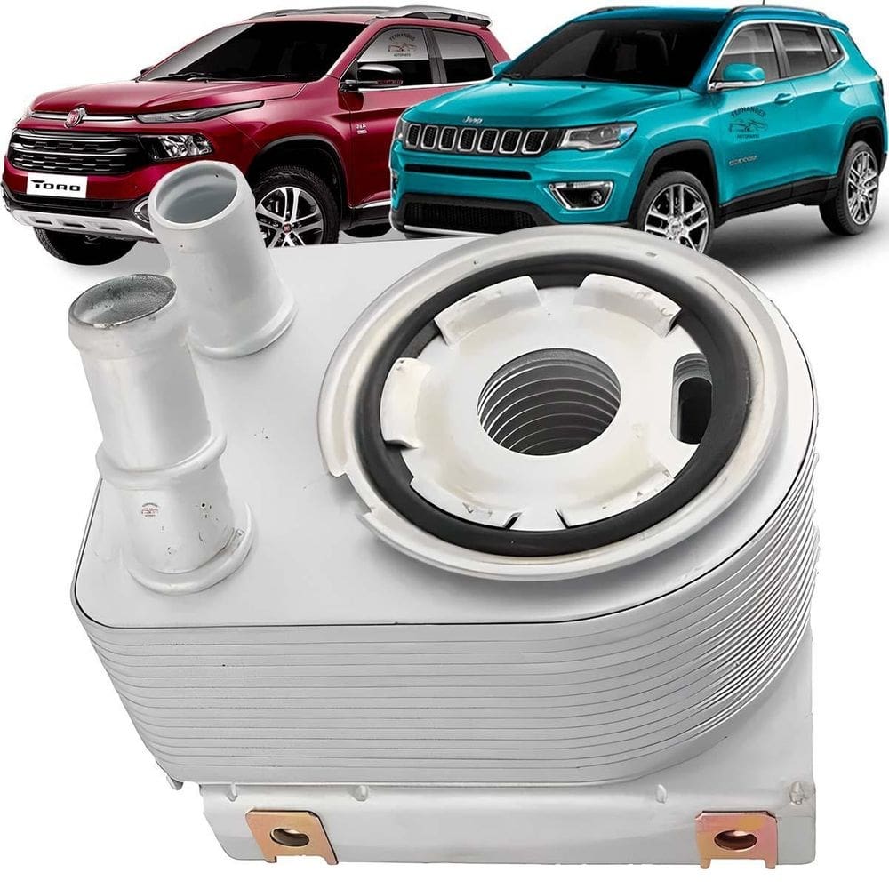 Resfriador óleo trocador calor jeep compass 2.0 2.4 2017/...