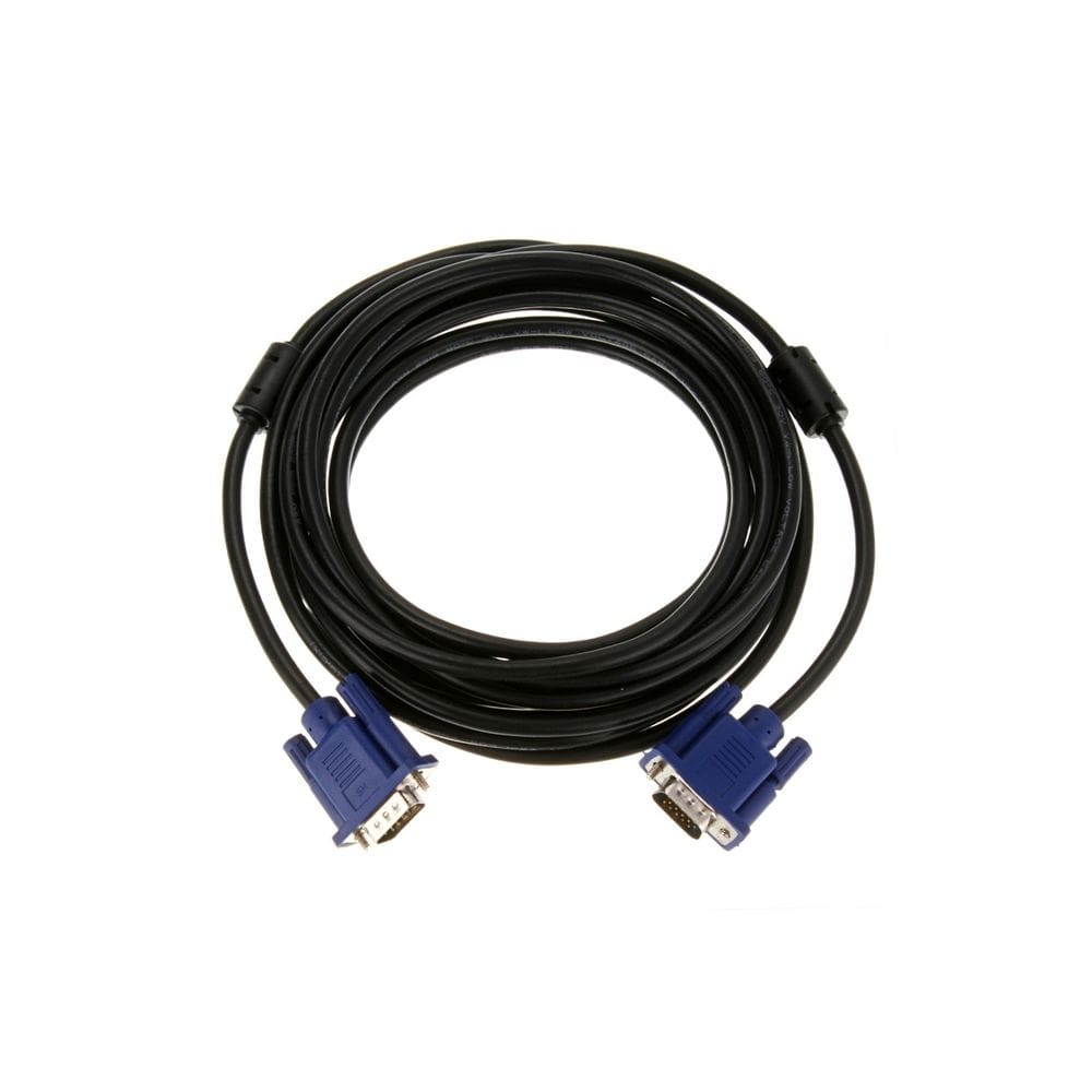 Cabo VGA de 15 m M/M com conector azul ferrite