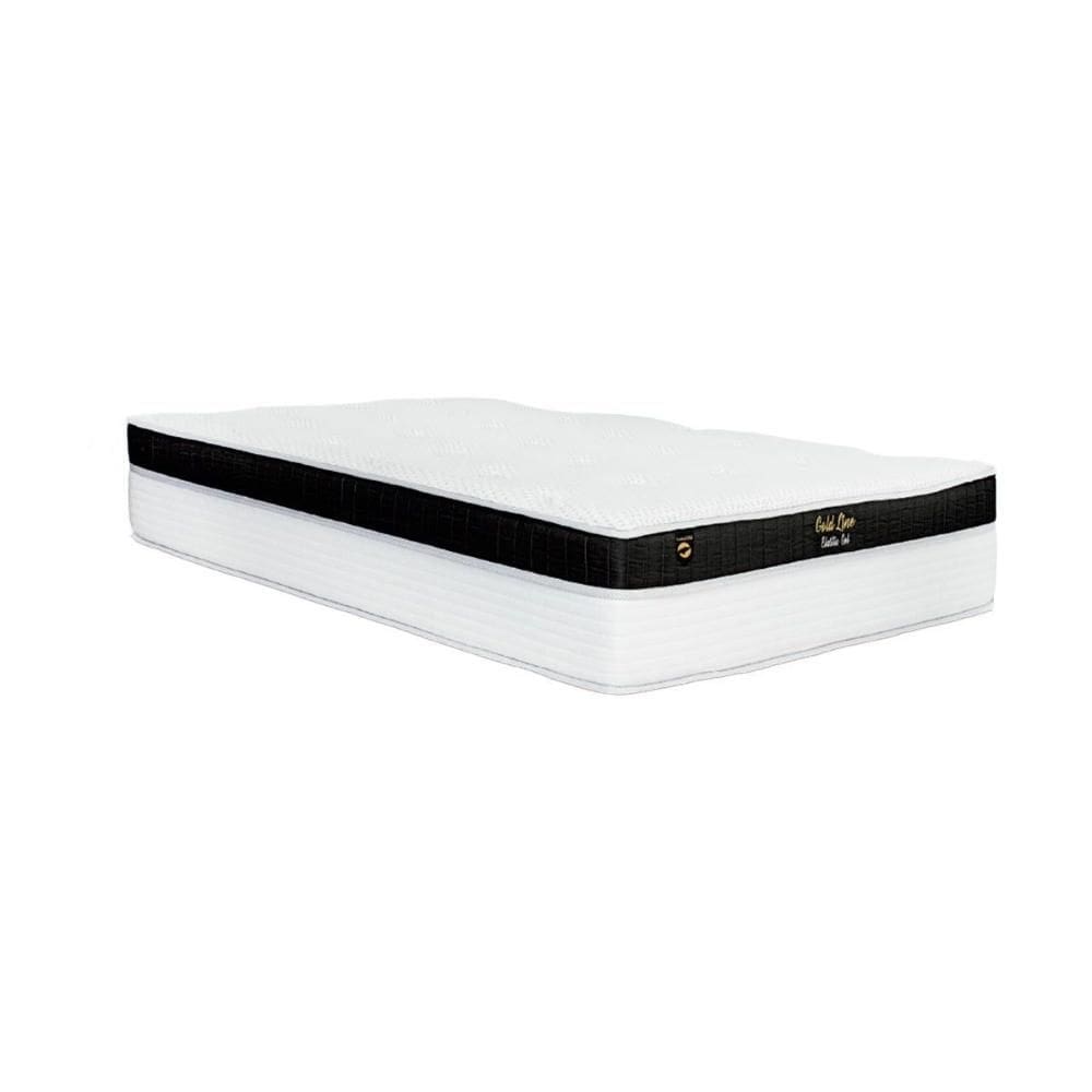 Colchão Solteiro Molas MasterPocket Ensacadas Masterpocket Gold Line Elastic Gel Euro Pillow (88x188x36) - Luckspuma