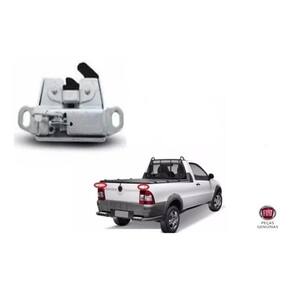 Kit fechadura tampa traseira strada novo fiat 2p