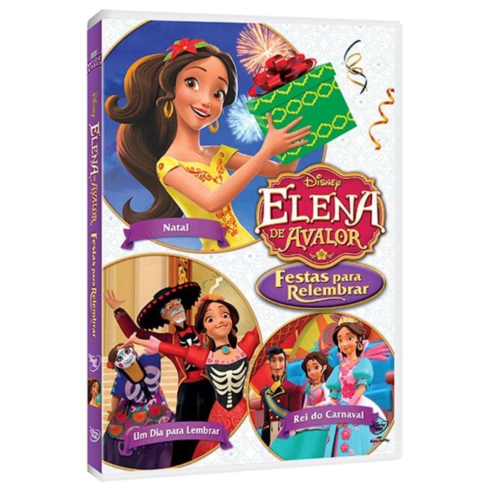 DVD Elena de Avalor Festas Para Relembrar