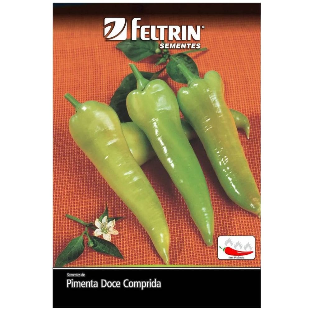 Sementes de Pimenta Doce Comprida FELTRIN