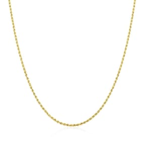 Corrente cordão baiano 50cm em ouro 18k