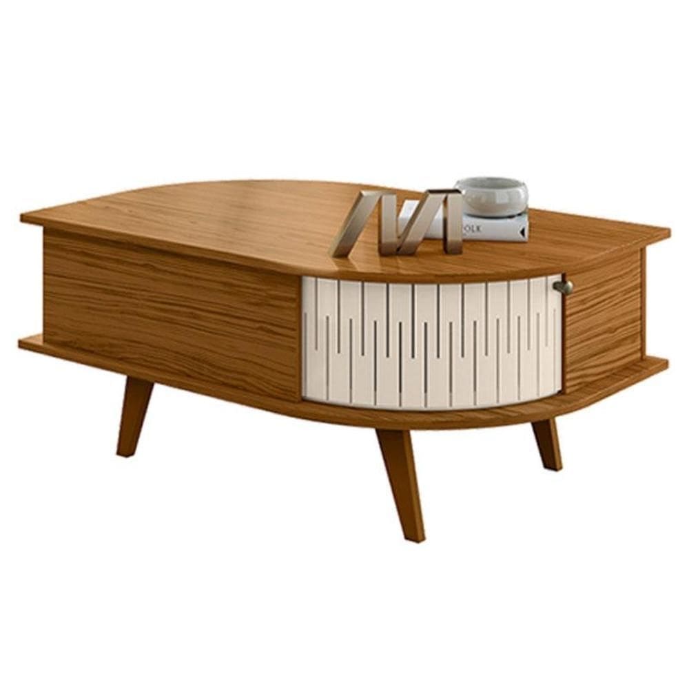 Mesa de Centro Indianápolis Naturale Off White – Madetec
