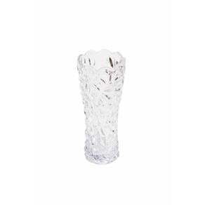 Kit 2 vaso decorativo vidro vasinho planta 17,5cm riscos