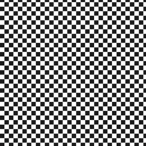 Papel de parede lavável mini xadrez preto e branco 3m