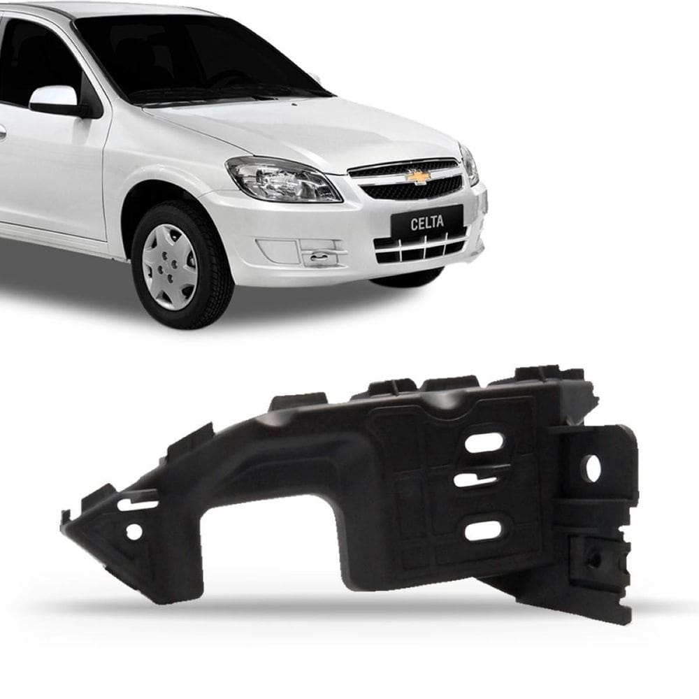 Guia suporte parachoque celta prisma 2006 a 2016