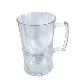 Caneca Acrílica Para Festa Transparente 300Ml - 50 Unidades