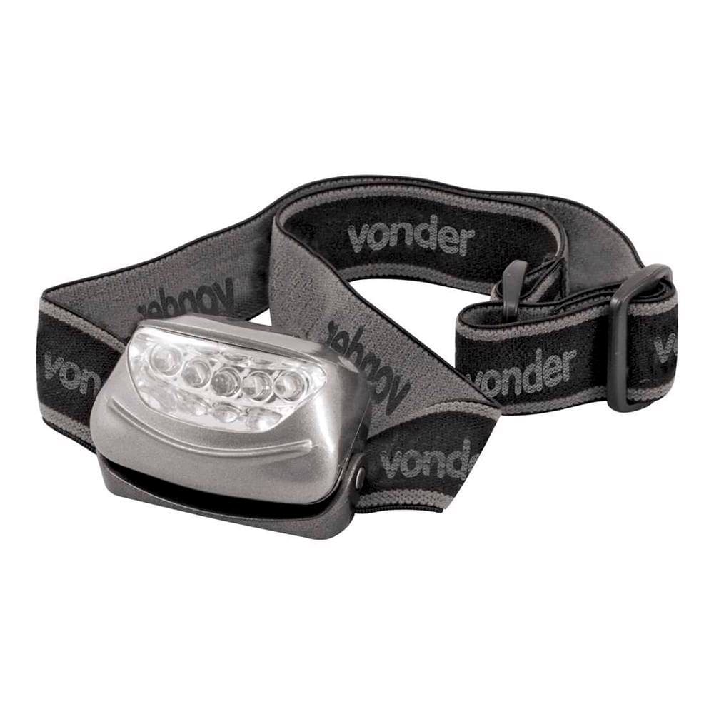 Lanterna de LED para Cabeça 5 leds 20 Lúmens - Vonder 80.75.005.000