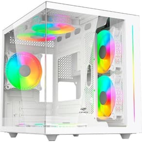 Gabinete Gamer Aquarius C3TECH MT-G810 sem FANS Branco