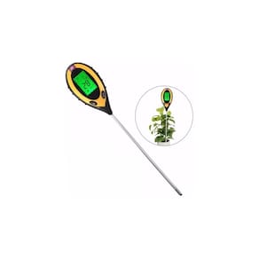 Medidor de plantas 4 em 1, testador digital de luz e umidade do solo