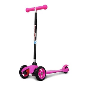 Patinete Infantil 3 Rodas com Altura Regulavel Importway Rosa
