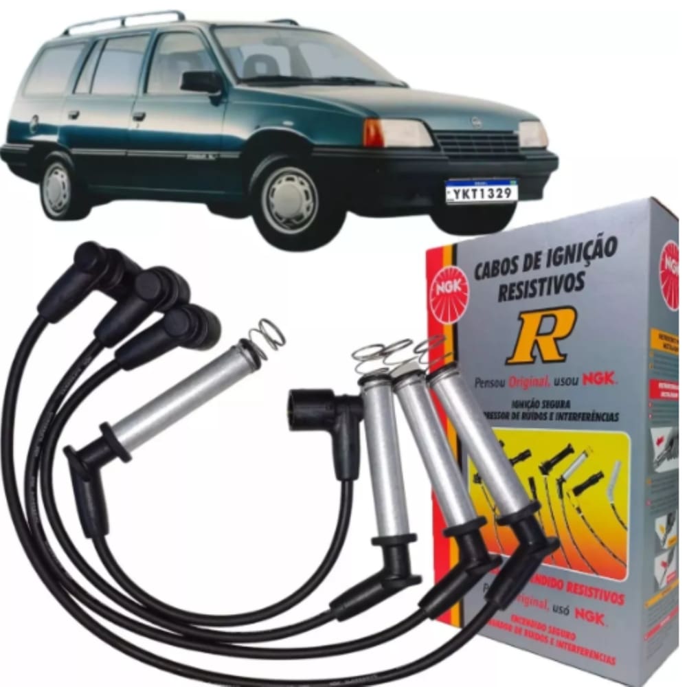Jogo Cabos Vela Ngk Kadet Vectra 2.0 Mpfi 96/98 Scg72