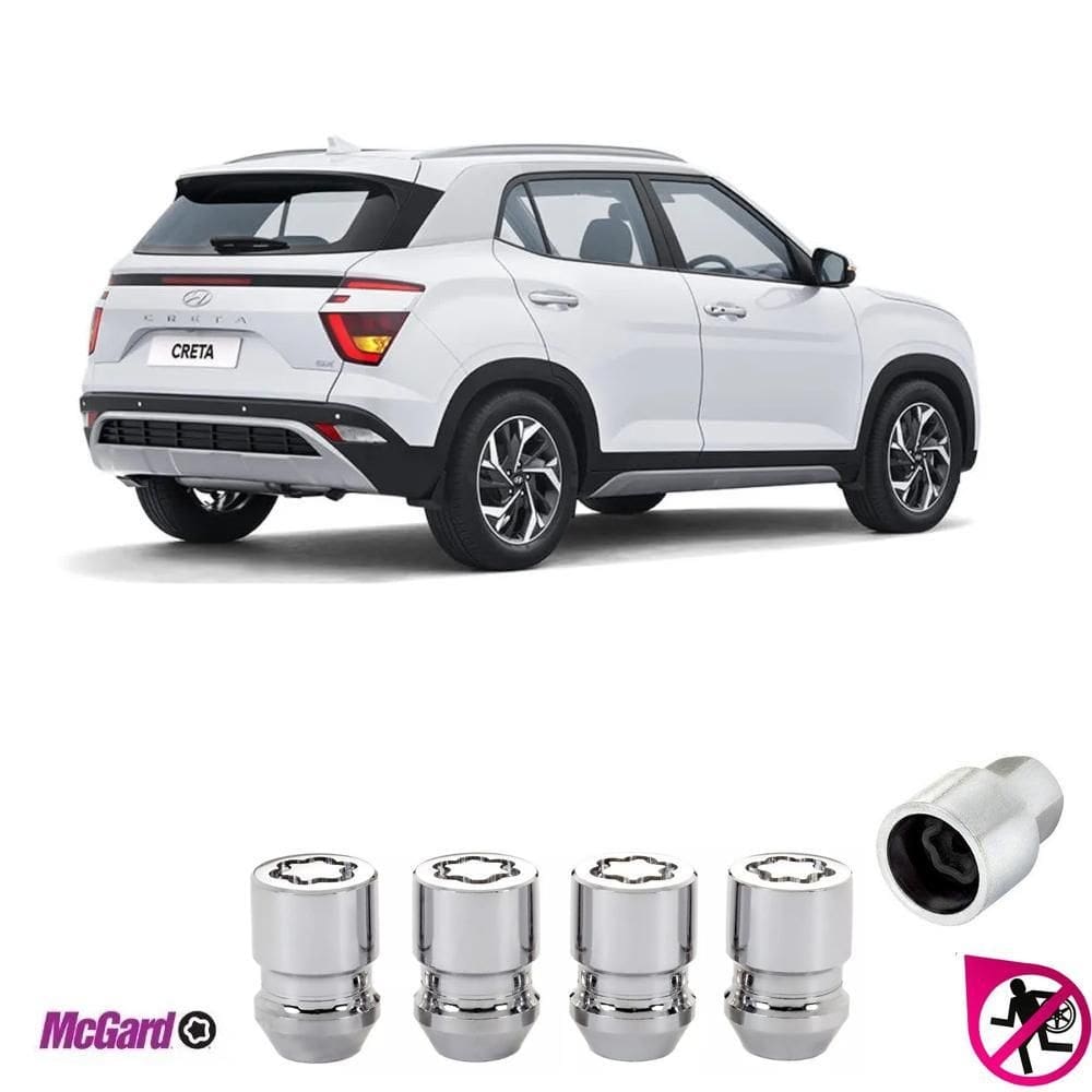 Kit porca trava antifurto roda hyundai creta tgdi 2022 2023