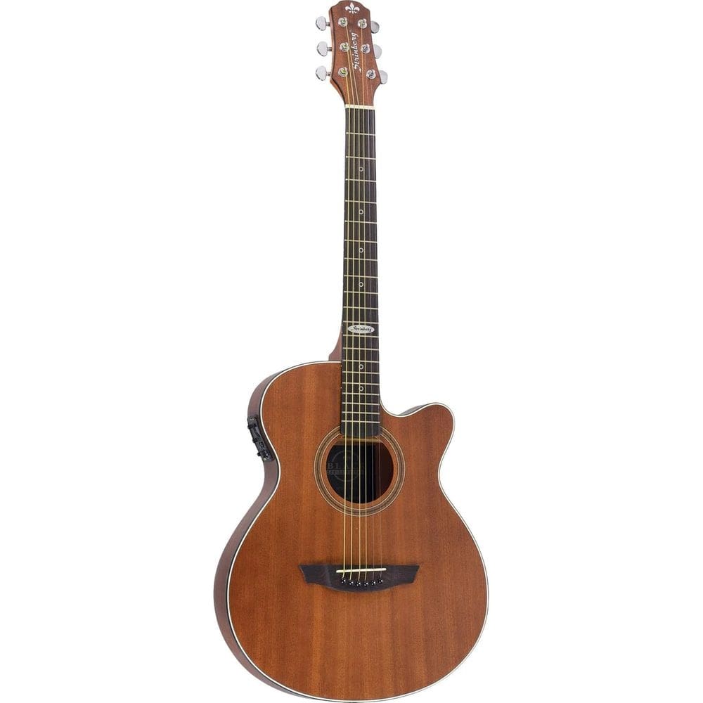 Violão Eletroacústico Strinberg SF200C AÇO Mogno Satin
