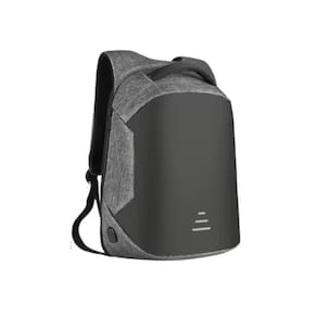 Mochila impermeável anti-roubo Notebook Silver