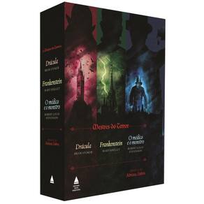 Box - Mestres do Terror - Dracula, Frankenstein, Medico e o Monstro - 3 Vol