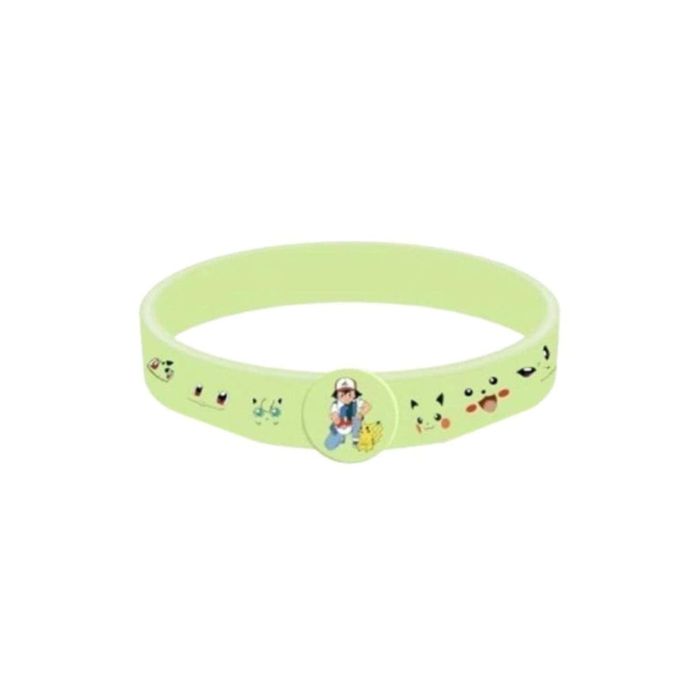 Pulseira pokemon infantil desenhos animados de crianças