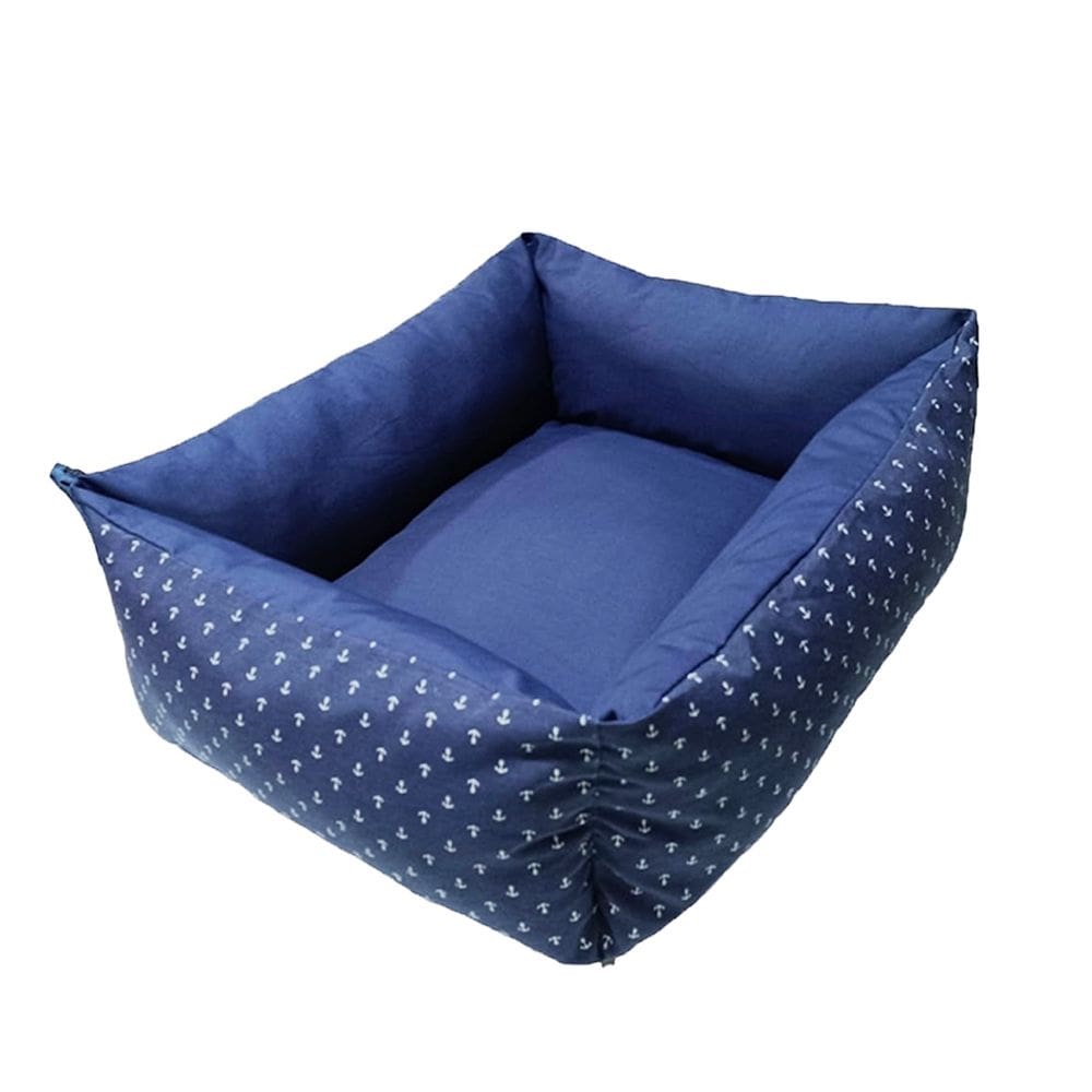 Cama para Cães e Gatos CamaPet Âncora Azul Escuro Tamanho P