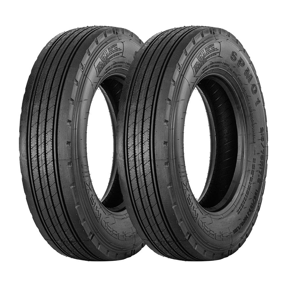 Jogo 2 Pneus Speedmax Aro 17.5 SPM01 215/75R17.5 135/133J 16 Lonas