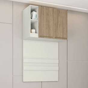Armário Aéreo para Quarto Ponte Predileto 2 Portas