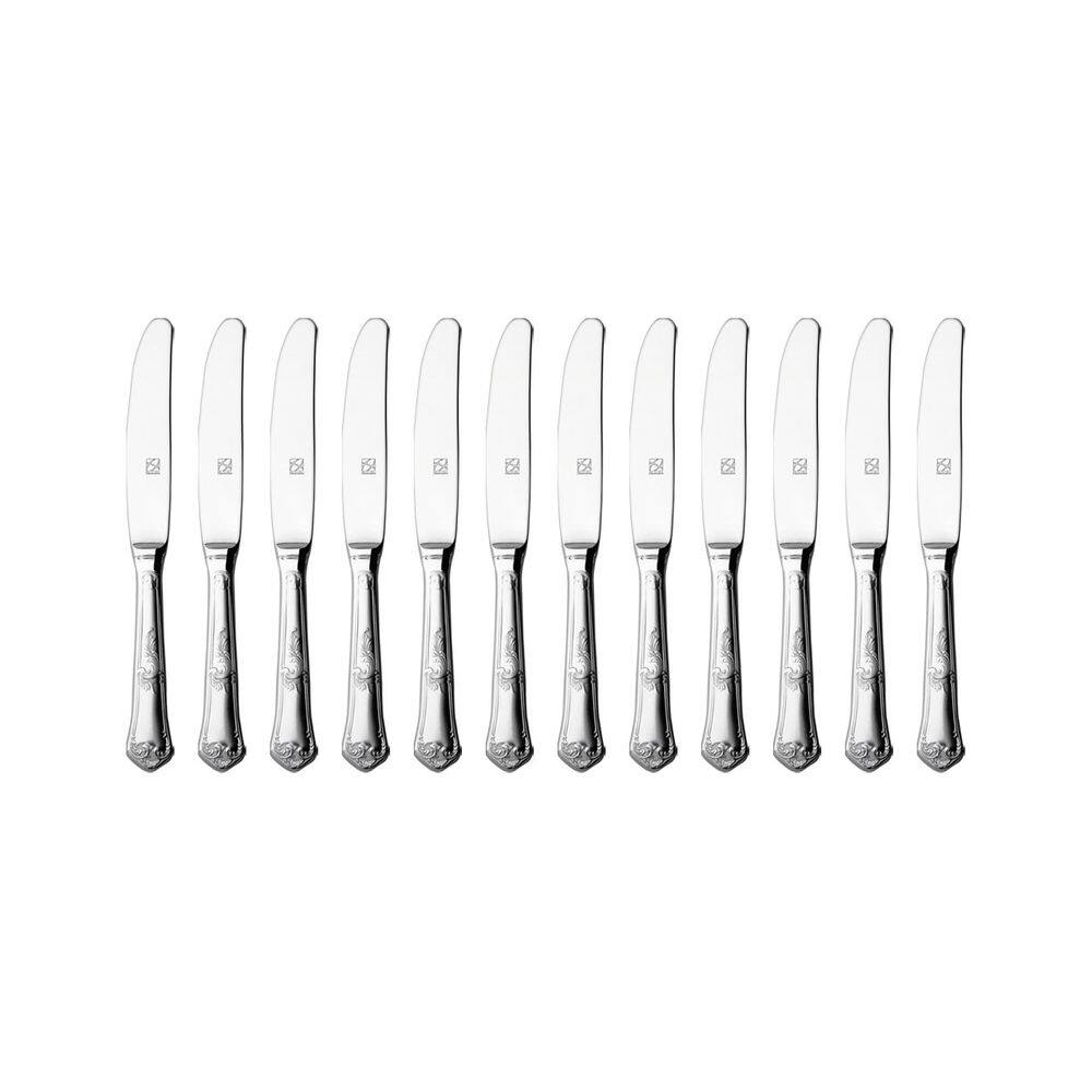 Kit 12 Facas de Sobremesa Hercules Classic Aço Inox 493-006P