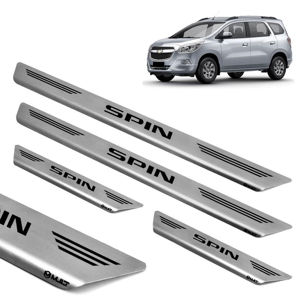Soleira aço inox escovado porta mult spin 2019 2020