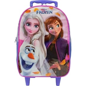 Mochila infantil com rodinha frozen x xeryus unidade