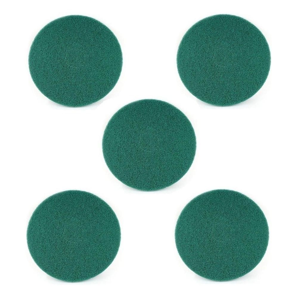 5 Disco British Verde 410Mm Enceradeira Para Limpeza Piso