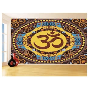 Papel De Parede 3D Relax Mandala Meditação Om 3,5M Rlx096