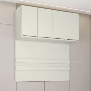 Armário Aéreo para Quarto Ponte Predileto 4 Portas