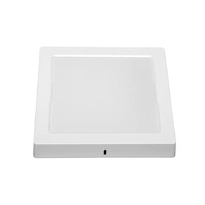 Painel placa led taschibra 12w lys quadrado sobrepor 6500k