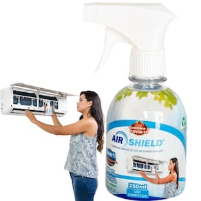 Bactericida limpeza higienização ar refrigeração 250ml spray