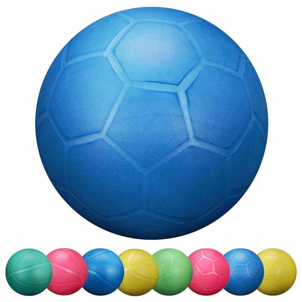 60 mini bolas de vinil apolo frisada 10 cm futebol coloridas