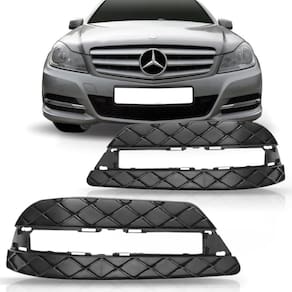 Grade lateral parachoque dianteiro mercedes c180 2012 á 2014