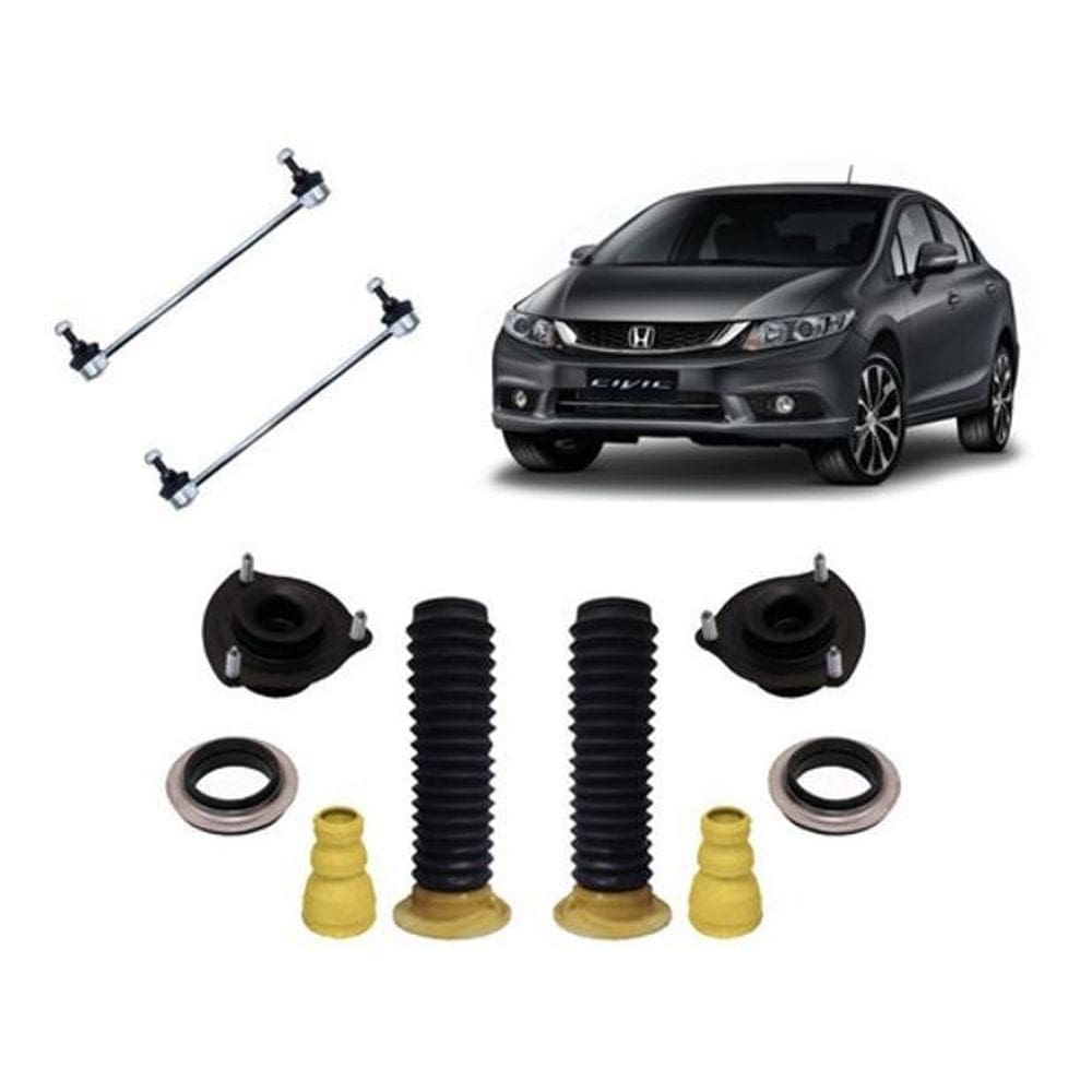 Coxim batente bieleta dianteira honda civic 2014