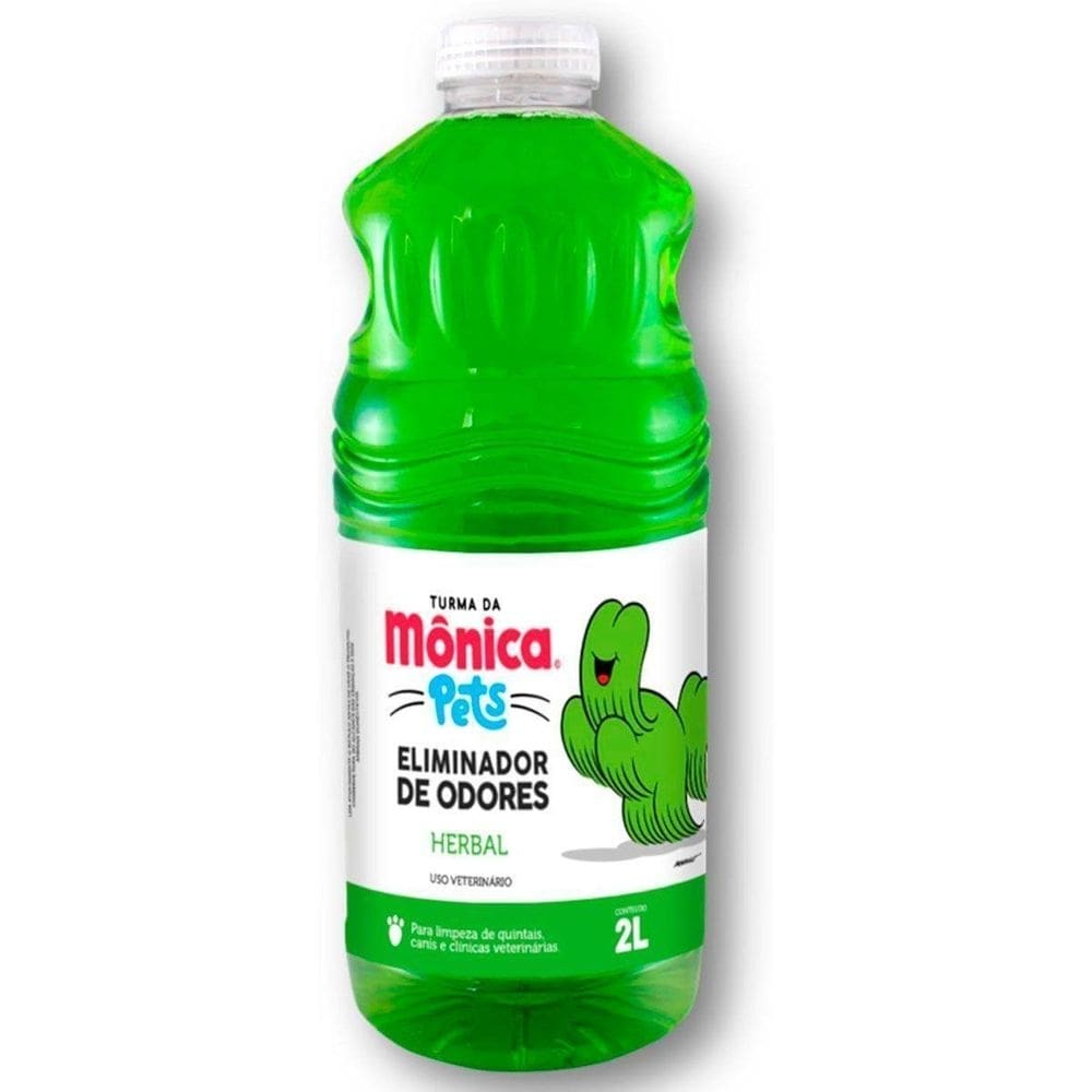 Eliminador de odores turma da mônica pets 2l herbal
