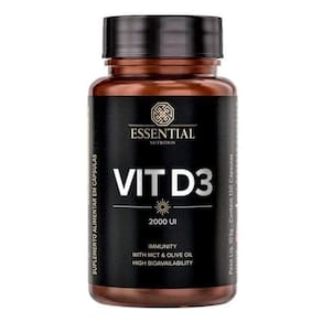Vit D3 2000Ui 120 Caps - Essential Nutrition