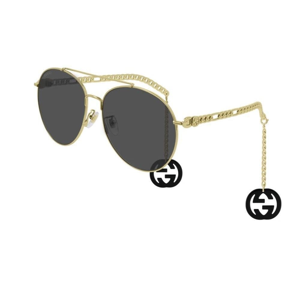 Óculos de sol gucci gg0725s 002 tamanho 61