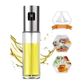 Spray pulverizador galheteiro vinagre azeite 100ml  prata