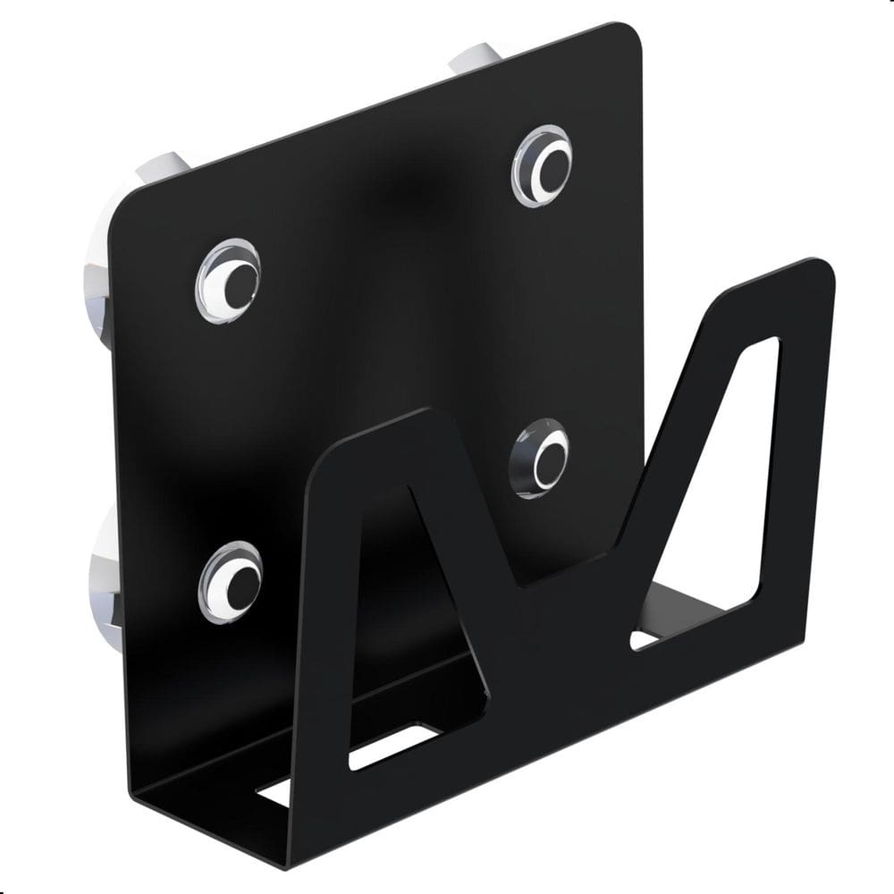 Porta esponja de pia com ventosa suporte bucha preto elg